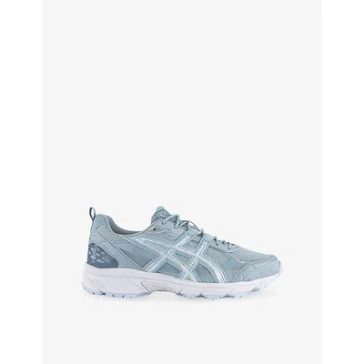 Asics Womens Storm Cloud White Gel Nunobiki Woven Trainers