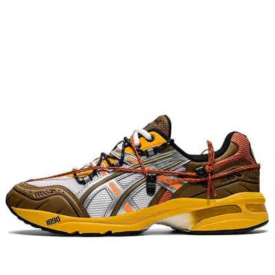 Asics X Andersson Bell Gel-1090 'white Orange' In Burgundy