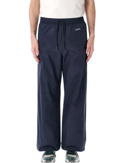 Asics X A.p.c. Haze Track Pant In Dark Navy