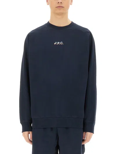ASICS X A.P.C. "LAKE" SWEATSHIRT