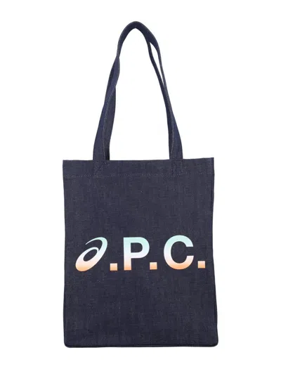 Asics X A.p.c. Lou Denim Tote Bag
