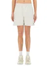 Asics X A.p.c. Asics X Apc Coast Sweatshorts In Gray