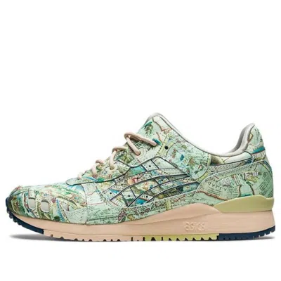 Asics X Atmos Gel-lyte 3 Og 'aged Map' In Green