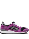 Asics X Awake Gel-lyte 3 Low-top Sneakers In Purple