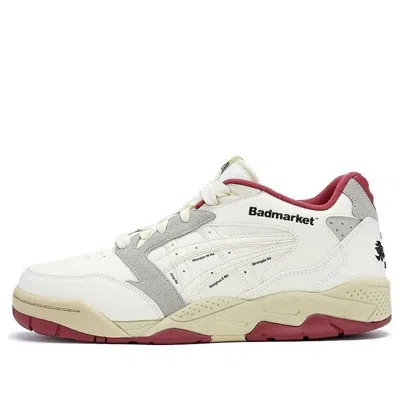 Asics X Badmarket Gel-fuse 'white Grey Red' In Multi