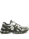 Asics X Cecilie Bahnsen Gel-kayano 20 Floral-embellished Sneakers In Green