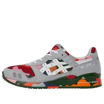Asics X Comme Des Garcons Shirt Gel-lyte 3 'grey Red Multicolor'