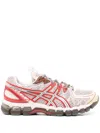 Asics Logo Sneakers In Pink