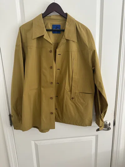 Pre-owned Asics X Kiko Kostadinov Asics Novalis Ormosiancy Shirt In Yellow