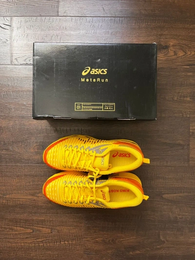 Pre-owned Asics X Kiko Kostadinov Gel-delva 1 Tai Chi Yellow Shoes