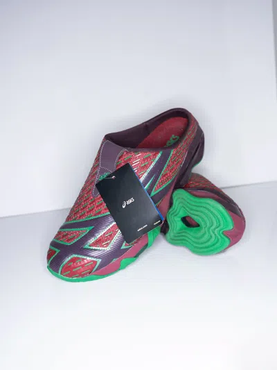 Pre-owned Asics X Kiko Kostadinov Novalis Gel Sytrax Dahlia Bright Green Shoes In Multi
