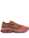 Asics X Kiko Kostadinov Studio Gel-kinetic Fluent Us6-s Lace-up Panelled Sneakers In Multi
