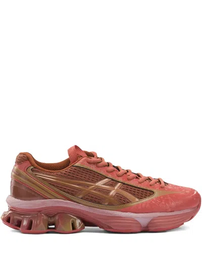 Asics X Kiko Kostadinov Studio Gel-kinetic Fluent Us6-s Lace-up Panelled Sneakers In Multi