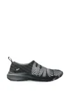 Asics Low Top Sneakers Patterned Upper Pull Tab In Black