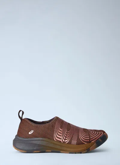 Asics X Kiko Kostandinov Lysa Ff Tabi Sneakers In Brown
