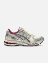 Asics Gel Kayano Running Shoe With Contrast Sole In Multi