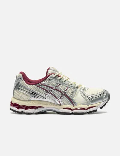 Asics Gel Kayano Running Shoe With Contrast Sole In Animal Print
