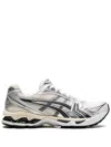 Asics Leather Chunky Sneakers Cage Design In Neutral