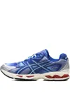 Asics X Kith Gel-nimbus 10.1 Iron Man Vs. Mega Man Double Box Sneakers In Blue