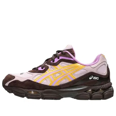 Asics X Pleasures Gel-nyc 'pink Brown'