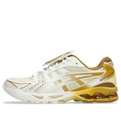 Asics X The Museum Visitor Gel-kayano 14 'cream Gold' In Multi