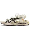 Asics X Trouble Smile Kahana Sd2 Sandals 'white Black Beige' In Neutral
