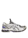 Asics Man Sneakers Light Grey Size 8.5 Textile Fibers In Gris