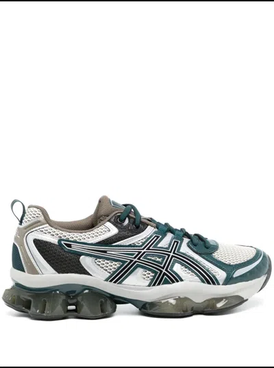 Asics Pomme D'or Black Leather Ballerina In Multi