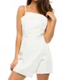 Asilio Monster Mayhem Playsuit In White In White