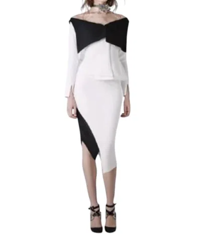 Asilio Order Of Style Top In White/black