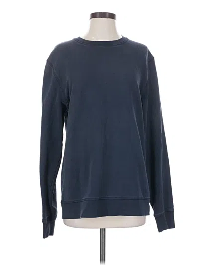 Pre-owned Asket Sweatshirt In Blue