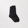 Asket The Cotton Socks 3-pack Black In Black
