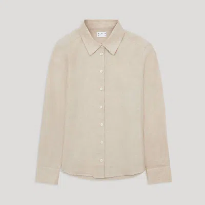 Asket The Linen Shirt Sand