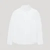 ASKET THE LINEN SHIRT WHITE