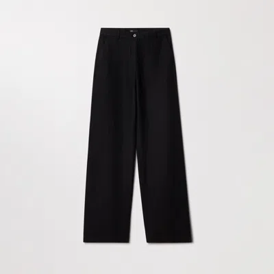 Asket The Linen Trousers Black