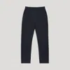 ASKET THE LINEN TROUSERS DARK NAVY