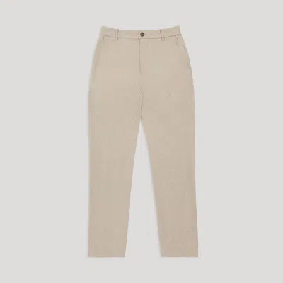 Asket The Linen Trousers Sand In Neutral