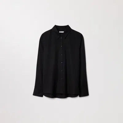 Asket The Lyocell Shirt Black