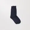 Asket The Merino Sock Dark Navy In Blue