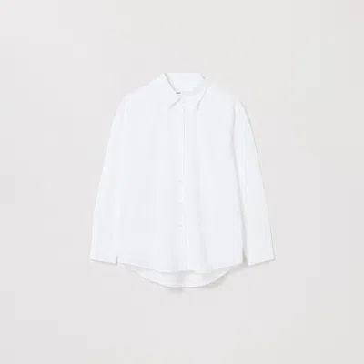 Asket The Poplin Shirt White