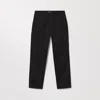 Asket The Regular Twill Chino Black In Black