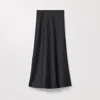 Asket The Slip Skirt Black
