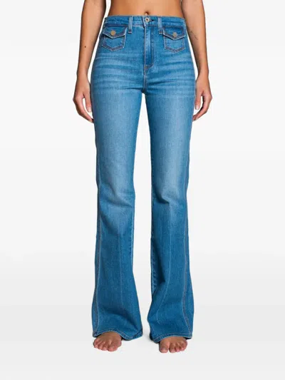 Askk Ny 70's Flap-pocket Flared Jeans