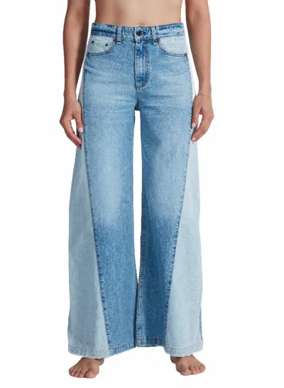 Askk Ny Barcelona Wide Leg Jeans In Berkeley