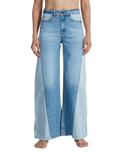 Askk Ny Barcelona Wide Leg Jeans In Berkeley