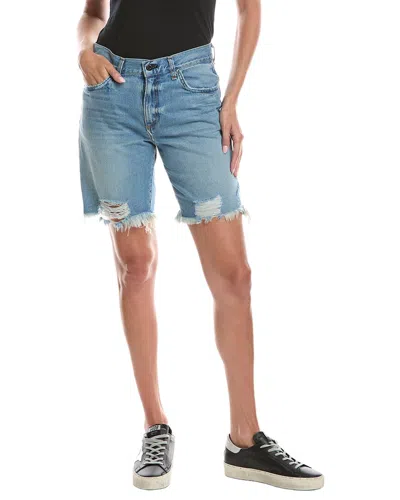Askk Ny Beakwater Mid Length Short In Blue