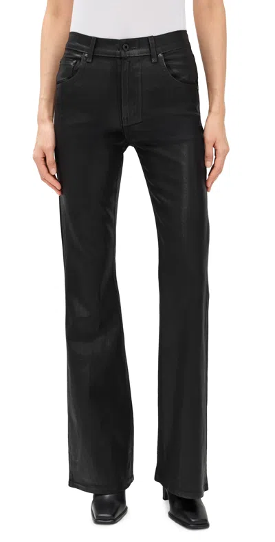 Askk Ny Bond Street Coated Jeans Coated Black