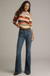 Askk Ny Bond Street High-rise Bootcut Jeans In Blue