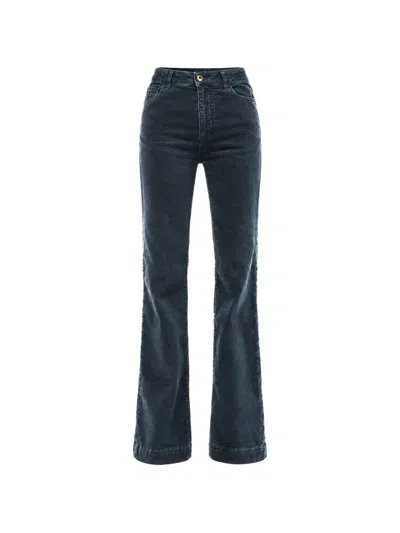 Askk Ny Brighton Flared Jeans In 블루