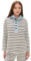 Askk Ny Cancun Poncho Domino In Pattern